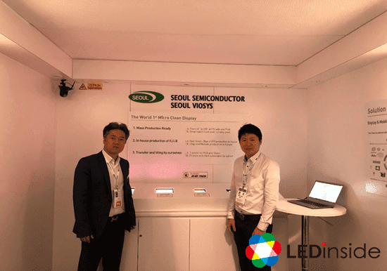 <pre>【CES 2020】 Сеульское полупроводниковое оборудование для массового производства микро-светодиодов с использованием запатентованной технологии массопередачи
