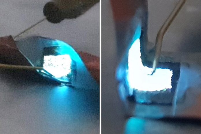 Новый гибкий микро-светодиод на основе графена может изменить будущее носимых технологий
