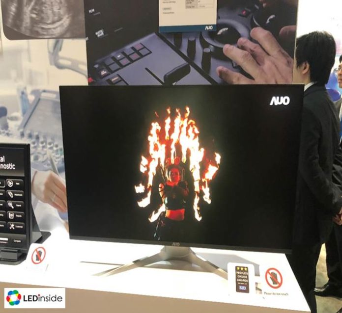 <pre>AUO ожидает массового производства мини-светодиодных панелей 4K к концу 2019 года
