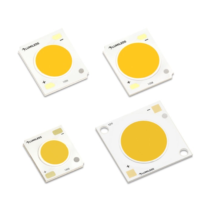 <pre>Новые светодиодные чипы: Lumileds обеспечивает наивысшую эффективность CoB; Bridgelux выпускает решения для естественного освещения

