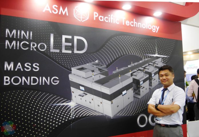 <pre>[Touch Taiwan Interview] ASM Pacific Technology представляет полностью автоматическую производственную линию для продвижения микро светодиодов
